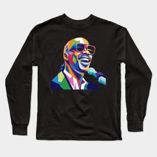 Stevie Wonder WPAP Limit Color Long Sleeve T-Shirt